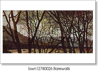 The Gloomy Day (February). Detail by Pieter Bruegel The Elder, Art Print The Gloomy Day (February). Detail by Pieter Bruegel The Elder, Art Print