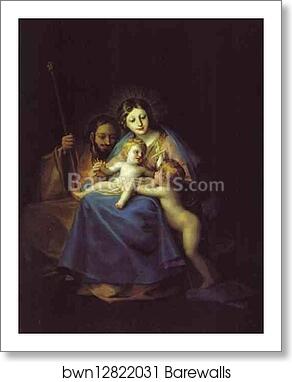 The Holy Family by Francisco De Goya Y Lucientes, Art Print
