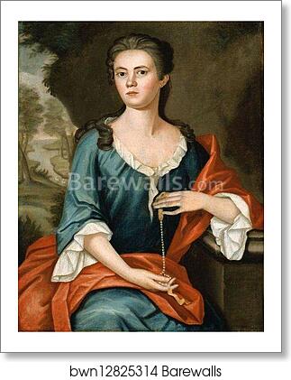 Mrs. Joseph Mann (Bethia Torrey) by John Singleton Copley, Art Print Mrs. Joseph Mann (Bethia Torrey) by John Singleton Copley, Art Print