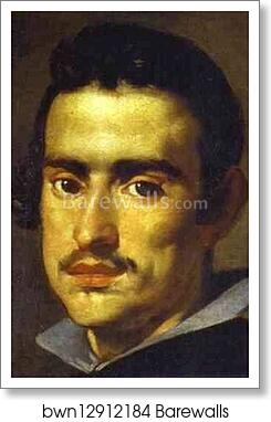 A Young Man (Self-Portrait?) by Diego Velázquez, Art Print