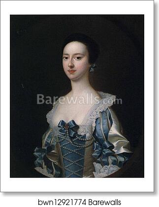 Anne Bateman, Later Mrs John Gisborne by Joseph Wright Of Derby, Art Print Anne Bateman, Later Mrs John Gisborne by Joseph Wright Of Derby, Art Print