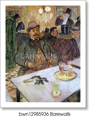 Portrait of Monsieur Boileau by Henri De Toulouse-Lautrec, Art Print