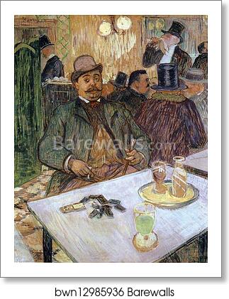 Portrait of Monsieur Boileau by Henri De Toulouse-Lautrec, Art Print Portrait of Monsieur Boileau by Henri De Toulouse-Lautrec, Art Print