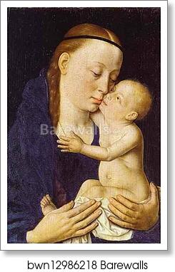 Virgin and Child by Dieric Bouts The Elder, Art Print