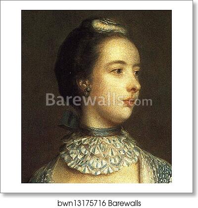 Mrs Francis Beckford. Detail by Sir Joshua Reynolds, Art Print Mrs Francis Beckford. Detail by Sir Joshua Reynolds, Art Print