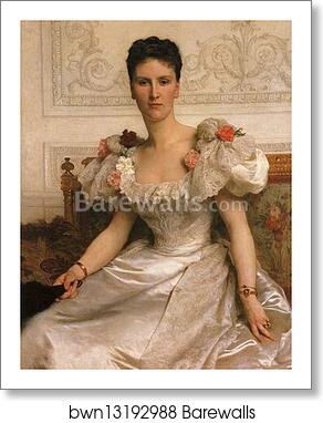 Portrait of Madame la Comtesse de Cambaceres by William-Adolphe Bouguereau, Art Print
