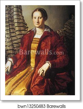 Portrait of Lady by Agnolo Bronzino, Art Print