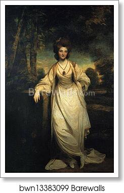 Lady Elizabeth Compton by Sir Joshua Reynolds, Art Print