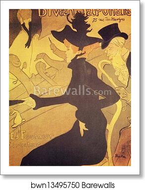 Poster: Le Divan Japonais by Henri De Toulouse-Lautrec, Art Print
