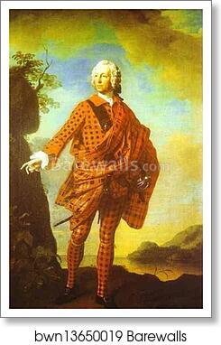 Norman "The Red Man", 22nd Chief of MacLeod by Allan Ramsay, Art Print