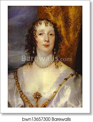 Portrait of Anna Dalkeith, Countess of Morton, and Lady Anna Kirk. Detail by Sir Anthony Van Dyck, Art Print Portrait of Anna Dalkeith, Countess of Morton, and Lady Anna Kirk. Detail by Sir Anthony Van Dyck, Art Print