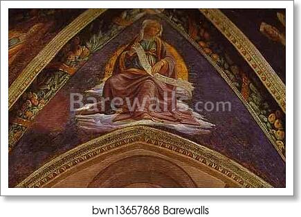 The Confirmation of the Rule of the Order of St. Francis by Pope Honorius III. Detail by Domenico Ghirlandaio, Art Print The Confirmation of the Rule of the Order of St. Francis by Pope Honorius III. Detail by Domenico Ghirlandaio, Art Print