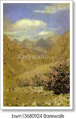 Roses in Ladakh by Vasily Vereshchagin, Art Print