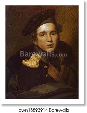 Portrait of P. A. Olenin by Orest Kiprensky, Art Print