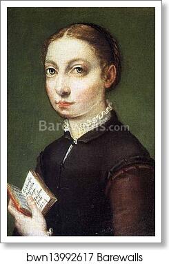 Self-Portrait by Sofonisba Anguissola, Art Print