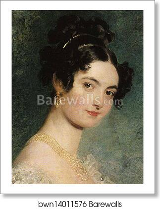 Lady Selina Meade. Detail by Sir Thomas Lawrence, Art Print Lady Selina Meade. Detail by Sir Thomas Lawrence, Art Print
