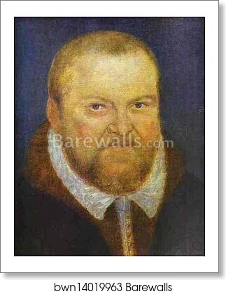 Portrait of the Elector Augustus of Saxony by Lucas Cranach The Younger, Art Print Portrait of the Elector Augustus of Saxony by Lucas Cranach The Younger, Art Print