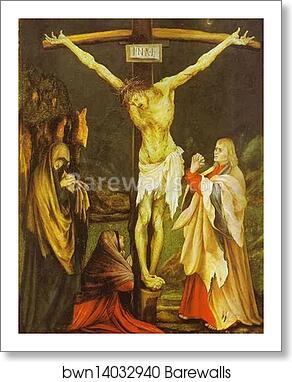 The Small Crucifixion by Matthias Grünewald, Art Print