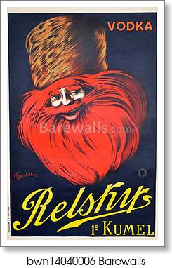 Vodka Relsky by Leonetto Cappiello, Art Print