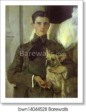 Portrait of Count Felix Sumarokov-Elstone, later Prince Yusupov by Valentin Serov, Art Print Portrait of Count Felix Sumarokov-Elstone, later Prince Yusupov by Valentin Serov, Art Print