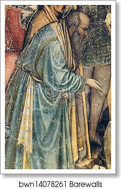 The Beheading of St. George. Detail by Altichiero Da Zevio, Art Print