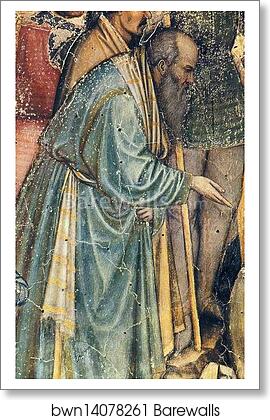 The Beheading of St. George. Detail by Altichiero Da Zevio, Art Print The Beheading of St. George. Detail by Altichiero Da Zevio, Art Print