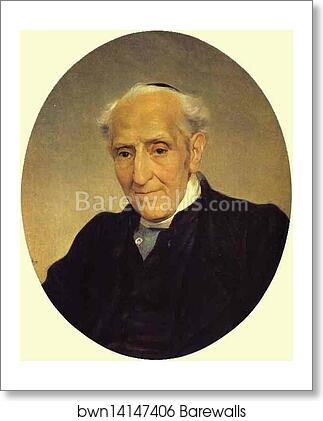 Portrait of Archbishop Giuseppe Capecalatro by Karl Brulloff, Art Print Portrait of Archbishop Giuseppe Capecalatro by Karl Brulloff, Art Print