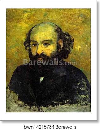 Self-portrait (Portrait de l'artiste par lui-même) by Paul Cézanne, Art Print Self-portrait (Portrait de l'artiste par lui-même) by Paul Cézanne, Art Print
