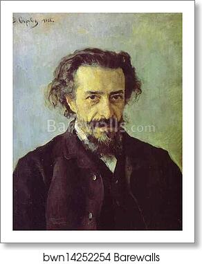 Portrait of the Composer Pavel Blaramberg by Valentin Serov, Art Print