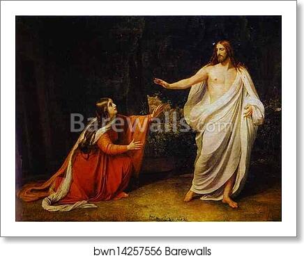 The Appearance of Christ to Mary Magdalene by Alexander Ivanov, Art Print