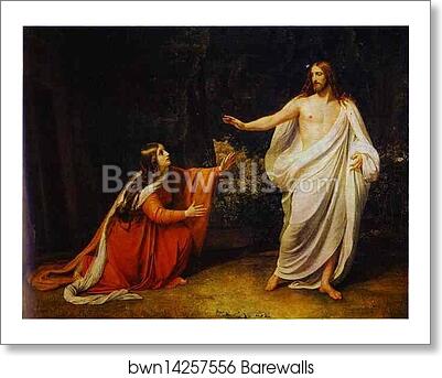 The Appearance of Christ to Mary Magdalene by Alexander Ivanov, Art Print The Appearance of Christ to Mary Magdalene by Alexander Ivanov, Art Print