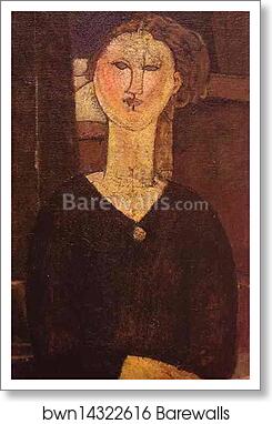 Antonia by Amedeo Modigliani, Art Print