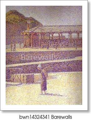 Port-en-Bessin by Georges Seurat, Art Print