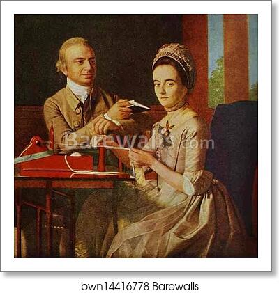 Governor Thomas Miffin and Mrs. Miffin by John Singleton Copley, Art Print Governor Thomas Miffin and Mrs. Miffin by John Singleton Copley, Art Print