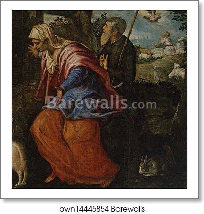 Nativity. Detail by Jacopo Robusti, Called Tintoretto, Art Print Nativity. Detail by Jacopo Robusti, Called Tintoretto, Art Print