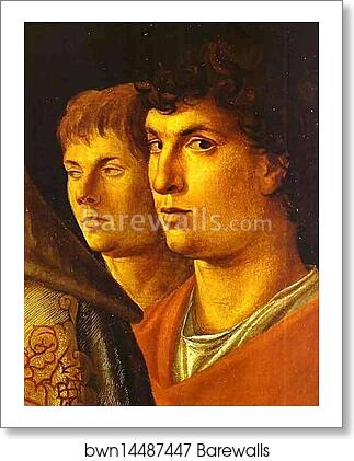 The Presentation in the Temple. Detail by Giovanni Bellini, Art Print The Presentation in the Temple. Detail by Giovanni Bellini, Art Print