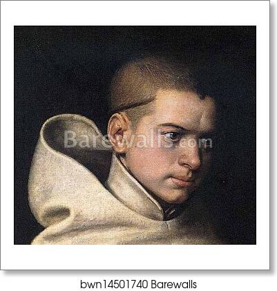 Portrait of a Monk. Detail by Sofonisba Anguissola, Art Print Portrait of a Monk. Detail by Sofonisba Anguissola, Art Print