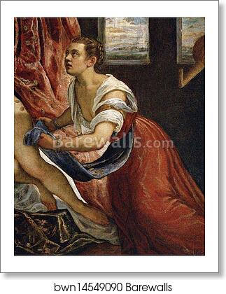 Danae. Detail by Jacopo Robusti, Called Tintoretto, Art Print Danae. Detail by Jacopo Robusti, Called Tintoretto, Art Print