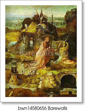 St. Jerome by Hieronymus Bosch, Art Print