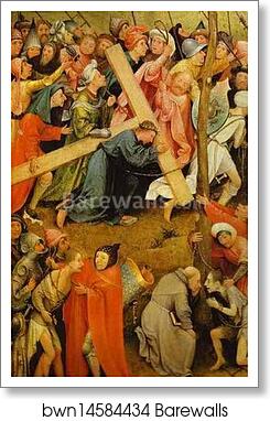 Christ Carrying the Cross by Hieronymus Bosch, Art Print