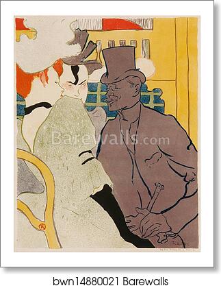 The Englishman at the Moulin Rouge by Henri De Toulouse-Lautrec, Art Print The Englishman at the Moulin Rouge by Henri De Toulouse-Lautrec, Art Print