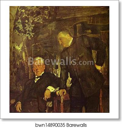 Portrait of Alexander Lensky and Alexander Yuzhin by Valentin Serov, Art Print Portrait of Alexander Lensky and Alexander Yuzhin by Valentin Serov, Art Print