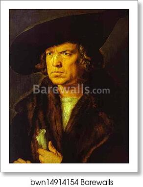Portrait of a Man by Albrecht Dürer, Art Print