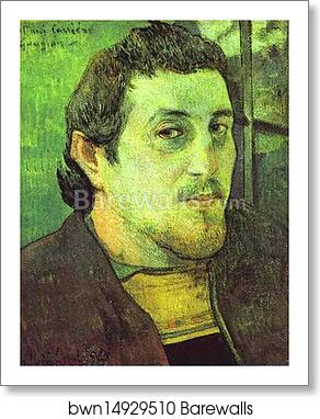 Self-Portrait by Paul Gauguin, Art Print