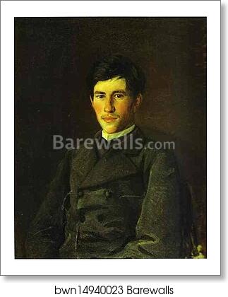 Portrait of Piotr Gay, the Artist's Son by Nikolay Gay, Art Print Portrait of Piotr Gay, the Artist's Son by Nikolay Gay, Art Print