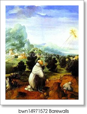 The Stigmata of St. Francis by Jan Van Scorel, Art Print