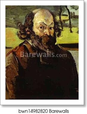 Self-Portrait by Paul Cézanne, Art Print