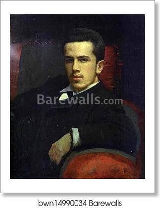 Portrait of Anatoly Kramskoy, the Artist's Son by Ivan Kramskoy, Art Print Portrait of Anatoly Kramskoy, the Artist's Son by Ivan Kramskoy, Art Print