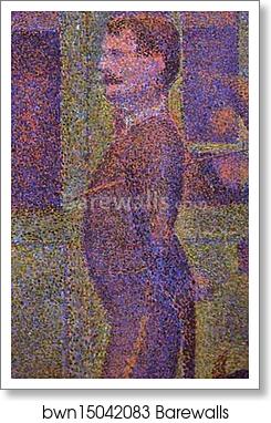 Invitation to the Sideshow (La Parade de Cirque). Detail by Georges Seurat, Art Print Invitation to the Sideshow (La Parade de Cirque). Detail by Georges Seurat, Art Print
