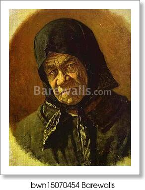 Beggar, Ninety Six Years Old by Vasily Vereshchagin, Art Print